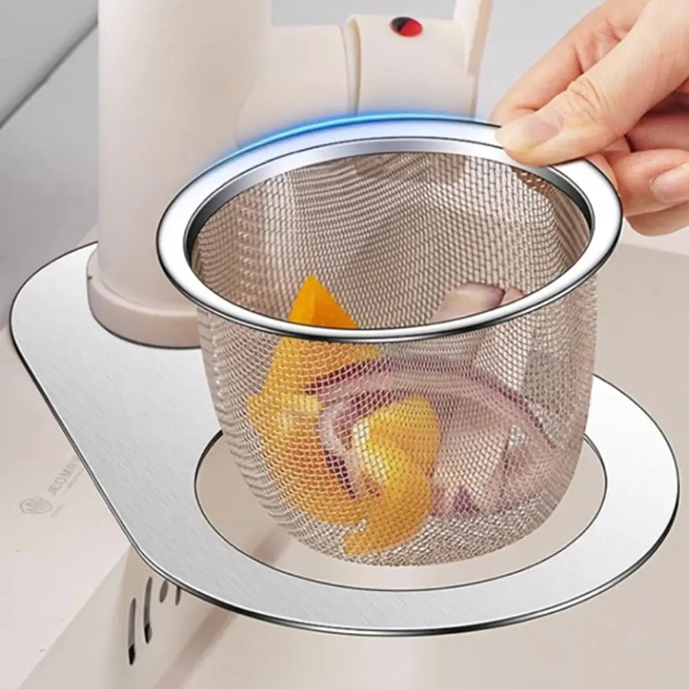 Swan Stainless Steel Sink Drain Basket – Kitchen Organizer Sink Drain Basket Richie's