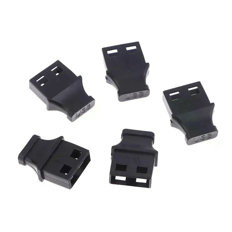 USB Type-A Anti-Dust Port Covers with Handle – 5/10 Pack USB Port Protector Richie's