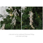 Acrylic Crystal Christmas Icicle Pendants Glitter Tree Ornaments Christmas Tree Ornaments Richie's