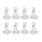8-Pack Aquarium Feeding Clips with Suction Cup | Seaweed Veggie Holder Aquarium Feeding Clip Richie's