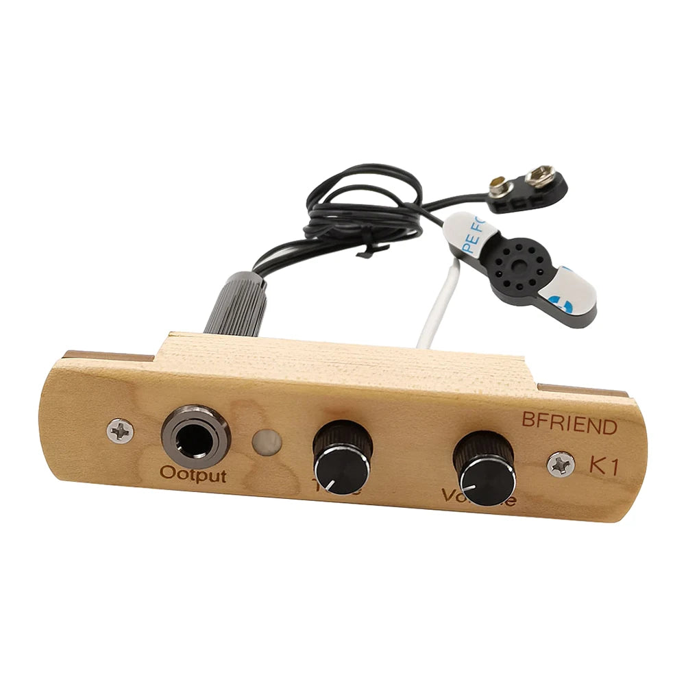Cajon Drum Pickup System with Tone & Volume Control | APWIKOGER Drum Pickup System Richie's