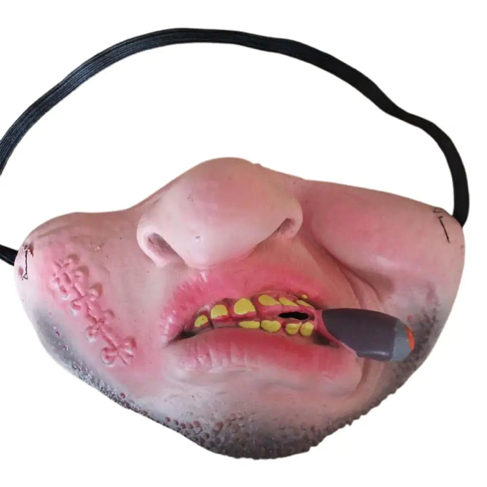 Halloween Latex Half Face Scary Mask – Cosplay Party Prop Halloween Costume Mask Richie's G