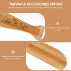 Bamboo Wood Tea Spoon Fishtail Eco-Friendly Scoop Bamboo Tea Scoop Richie's