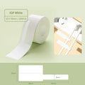 NiiMBOT B1 B21 Thermal Label Rolls – Waterproof Color Stickers Thermal Label Rolls Richie's 160-02F white