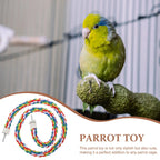 Cotton Rope Bird Perch for Parrots – Climbing & Chewing Toy Bird Rope Perch Richie's