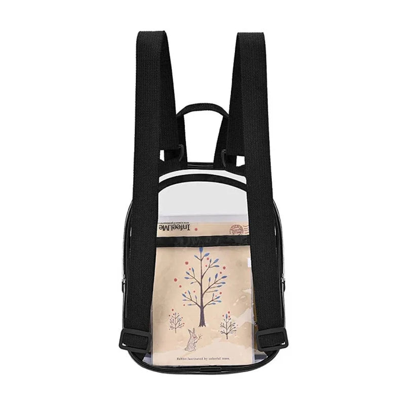 Clear PVC Transparent Backpack – Waterproof Stadium-Approved Bag Transparent Backpack Richie's
