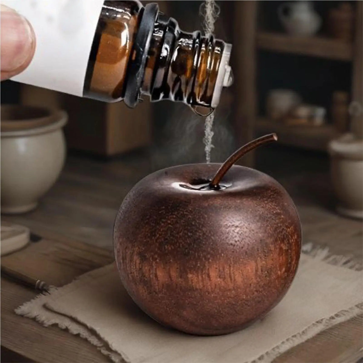 Solid Wood Fruit Scented Ornament | Sapele Home Scent Diffuser Wood Scent Diffuser Richie's Default Title