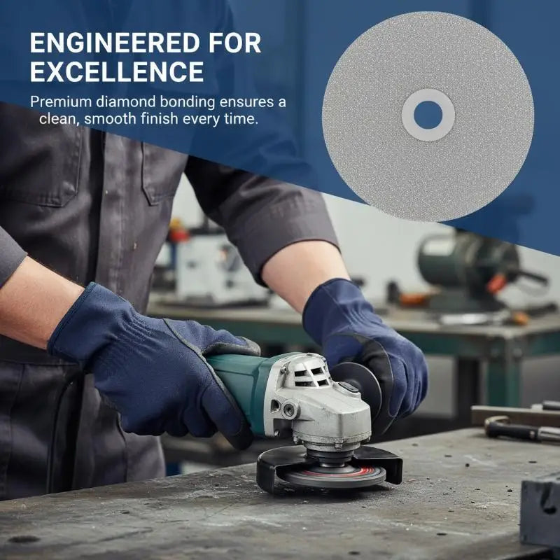 5" Diamond Grinding Wheel Polishing Disc for Jade & Gemstone Diamond Polishing Disc Richie's