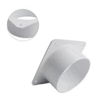 Plastic Vent Pipe Adapter Flange Connector | Wall-Mount Ducting Vent Pipe Adapter Richie's