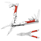 20-in-1 Wire Stripping Pliers | High Carbon Steel Electrician Tool Wire Stripping Pliers Richie's Red