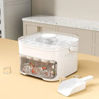 50-Cube Ice Maker Mold | Double-Layer Easy-Press Ice Tray Ice Cube Mold Richie's