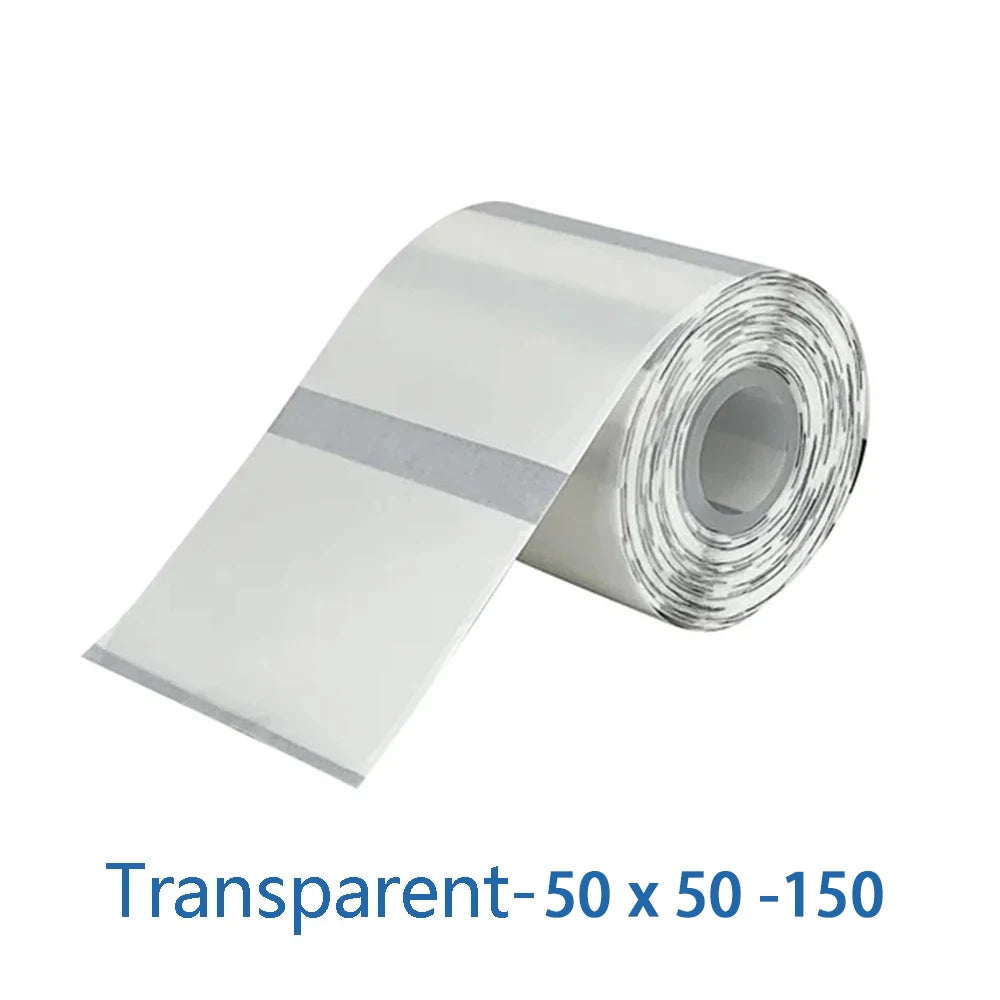 Thermal Label Paper for Phomemo M110 M200 M220 – Bekia Stickers Thermal Label Paper Richie's Square 50x50 clear