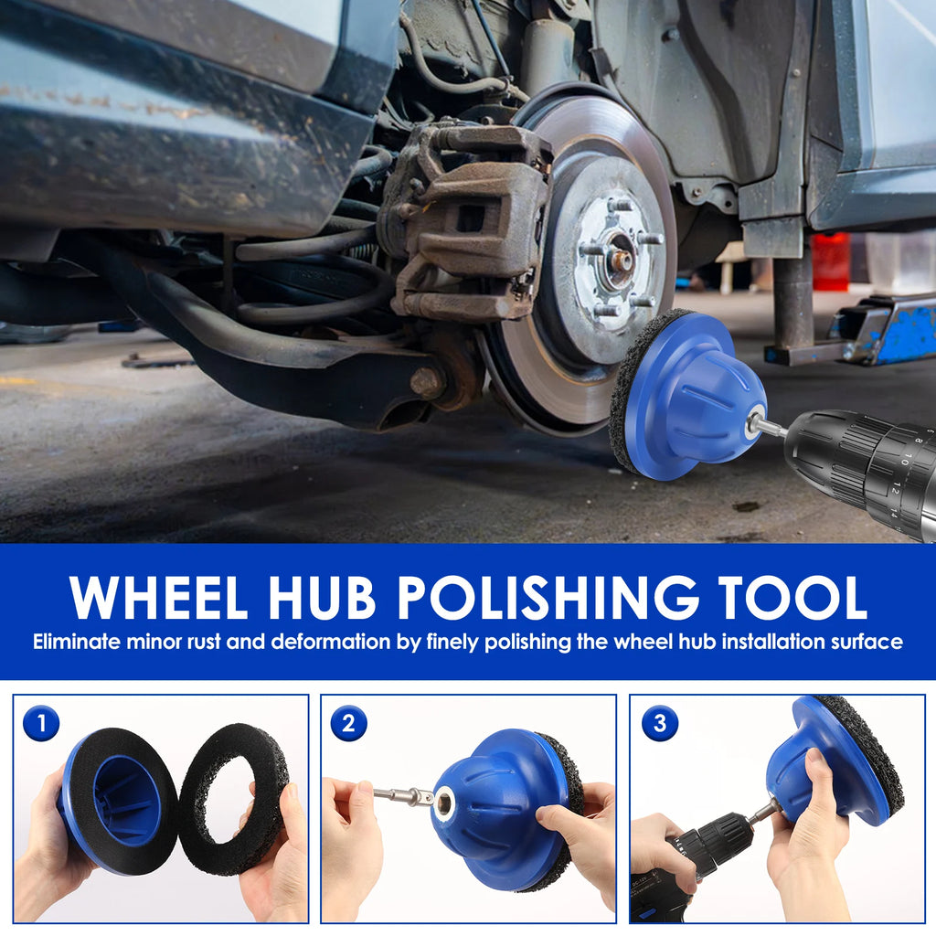 150mm Wheel Hub Grinder – Rim Cleaning & Rust Removal Tool Wheel Hub Grinder Richie's