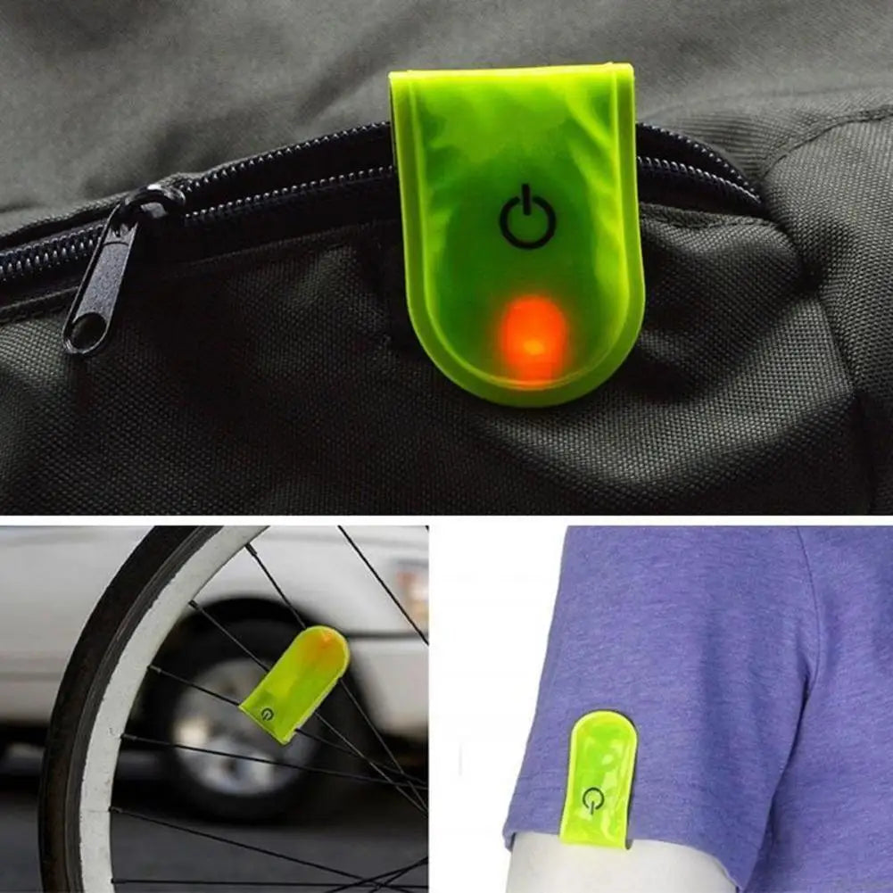 LED Magnetic Clip Safety Light – Reflective Strobe Night Running LED Safety Clip Light Richie's