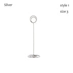 Rose Gold Metal Photo Clip Place Card & Table Number Stand Place Card Holder Richie's silver-style1-size3