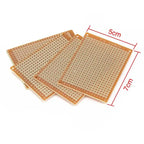 10PCS PCB Perfboard Kit – 432-Hole 5x7cm Prototype Board Prototype Perfboard Richie's as pic