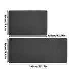 Anti-Slip Office Chair Mat – Polyester Floor Protection 90x140cm Office Chair Mat Richie's