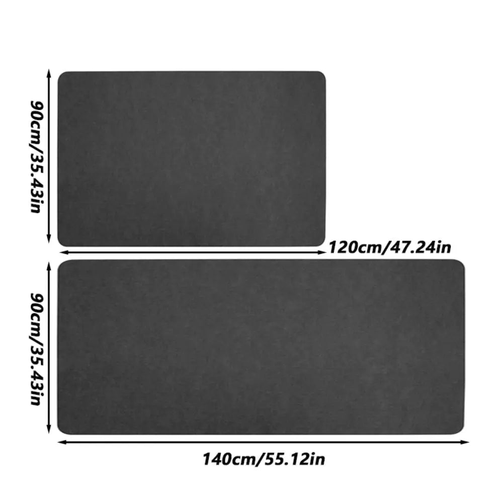 Anti-Slip Office Chair Mat – Polyester Floor Protection 90x140cm Office Chair Mat Richie's