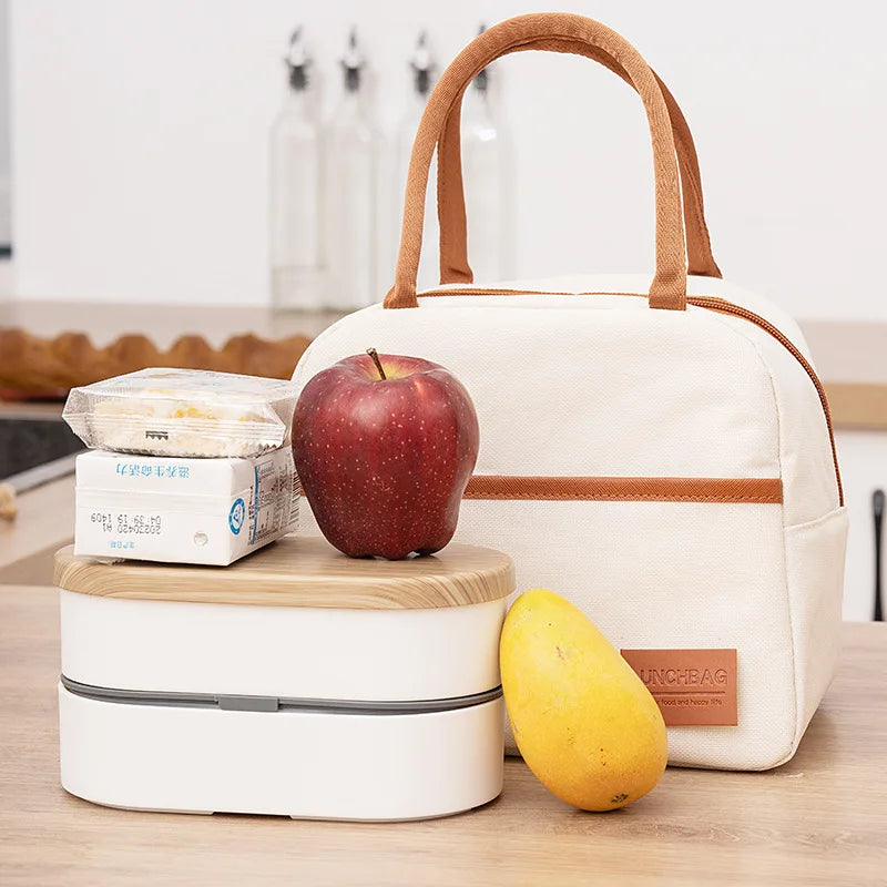 Insulated Lunch Bag Large Capacity Japanese Bento Tote Insulated Lunch Bag Richie's