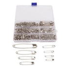 460pcs Bulk Safety Pins Set – 7 Sizes, Sturdy Iron, Reusable Safety Pins Set Richie's