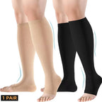 Toeless Compression Socks S–XXL Unisex Support Hosiery 1 Pair Compression Socks Richie's