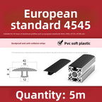 Kande Aluminum Profile Sealing Strip – Anti-Collision Dust Guard Profile Sealing Strip Richie's EU4545 5M