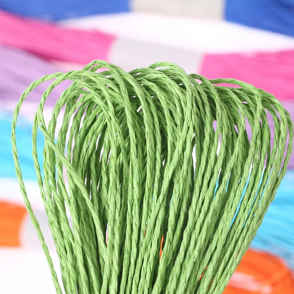 12Pcs Colorful Braided Paper Rope Twine for Gift Wrapping & DIY Craft Twine Set Richie's