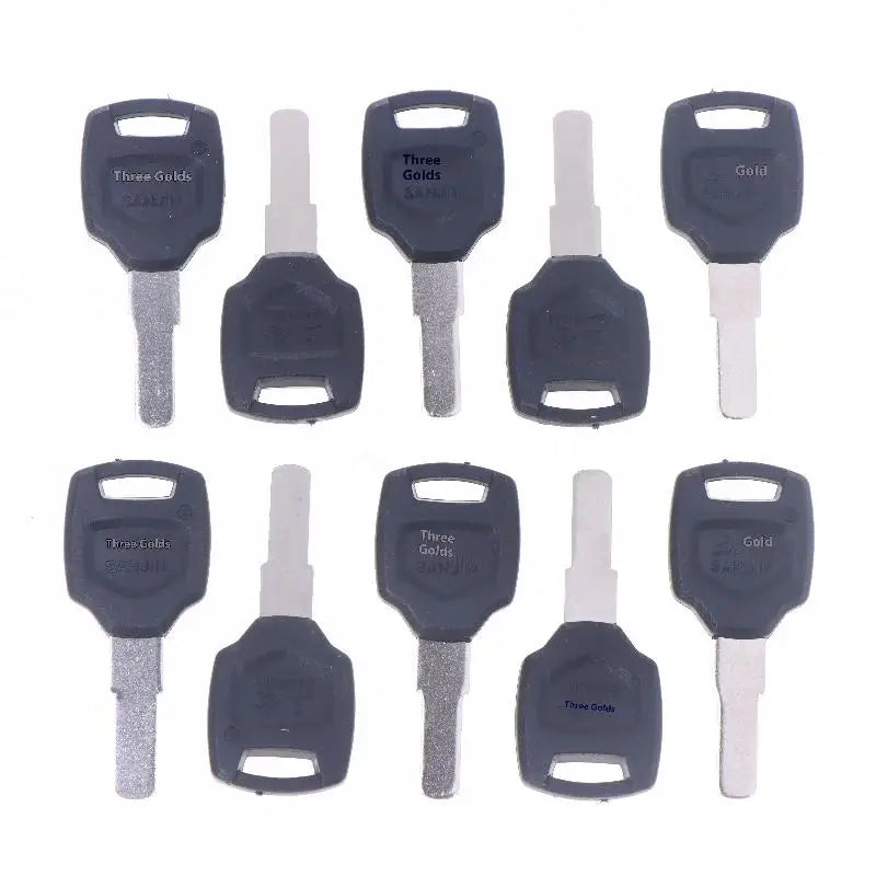 Motorcycle Top Box Uncut Key Blanks 2/10 Pack Universal Fit Motorcycle Key Blanks Richie's 10pcs