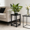Metal Plant Stand 40cm Square Pedestal – Heavy Duty Indoor Plant Stand Richie's Default Title