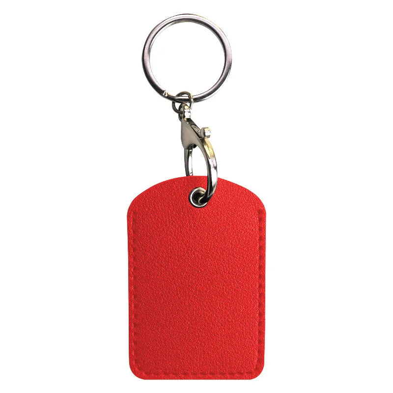 PU Leather Mini Card Holder Keychain – ID & Access Card Case Card Holder Keychain Richie's 12