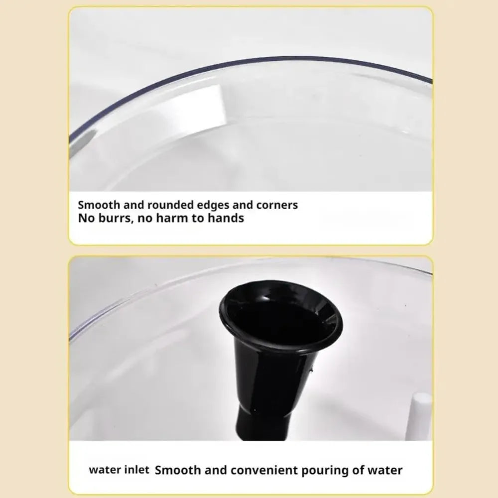 Transparent Self-Watering Plant Pot – Double Layer Planter Self-Watering Planter Richie's