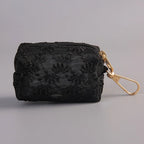 Lace Mesh Dog Poop Bag Dispenser Keychain with Carabiner Clip Dog Bag Dispenser Richie's 10
