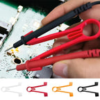 2-Pack Ergonomic Multimeter Probe Holder Clips – One-Hand Use Probe Holder Clip Richie's