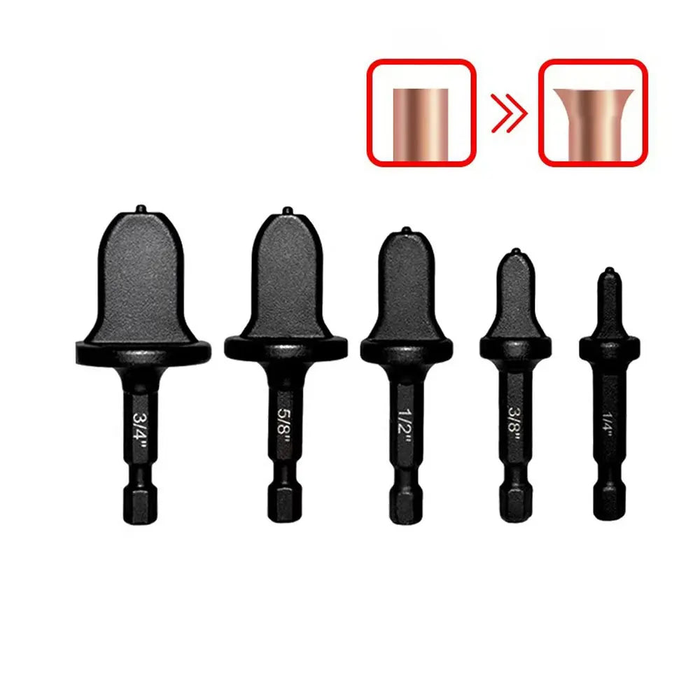 5/6Pcs Copper Pipe Expander Flaring Tool Set – Triangle Handle Pipe Expander Tool Richie's 5 Pcs Other