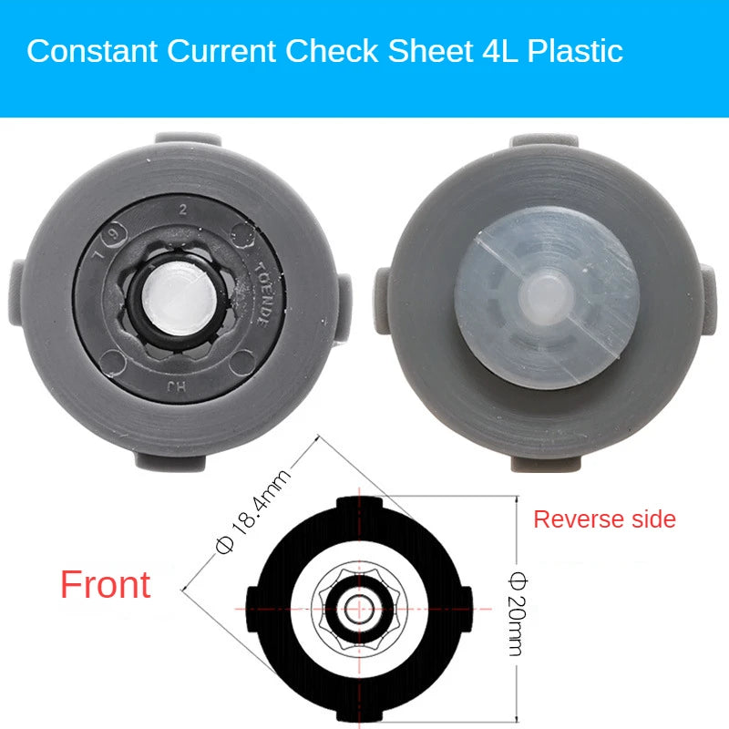 DN15 Flow Limiting Water Saving Disc for Shower & Faucet Flow Limiting Disc Richie's 4L galvanostat-1
