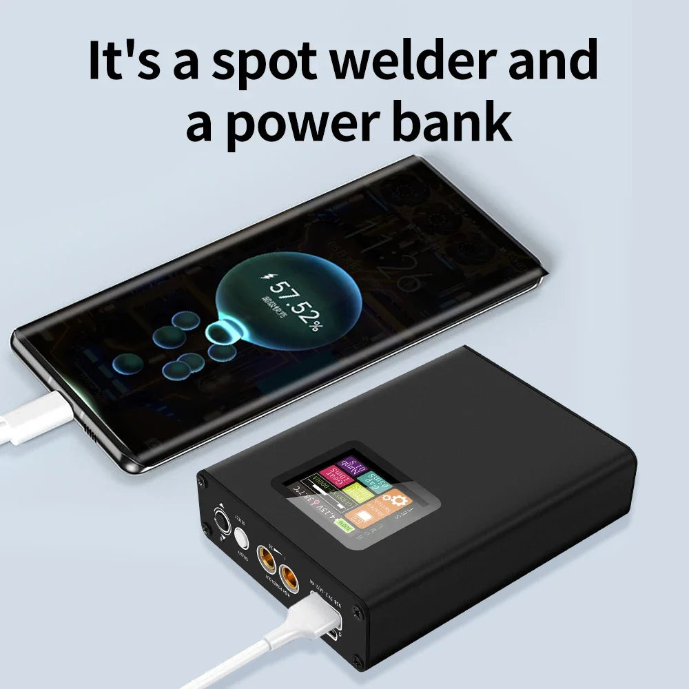 30-Gear 18650 Battery Spot Welder – LCD Digital Display Kit Spot Welder Richie's