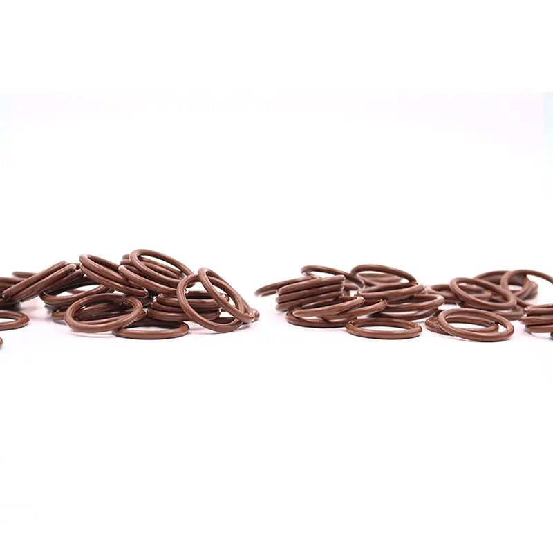 5-Pack FKM Fluoro Rubber O-Ring Seals | Waterproof Brown Gaskets Rubber O-Ring Seals Richie's