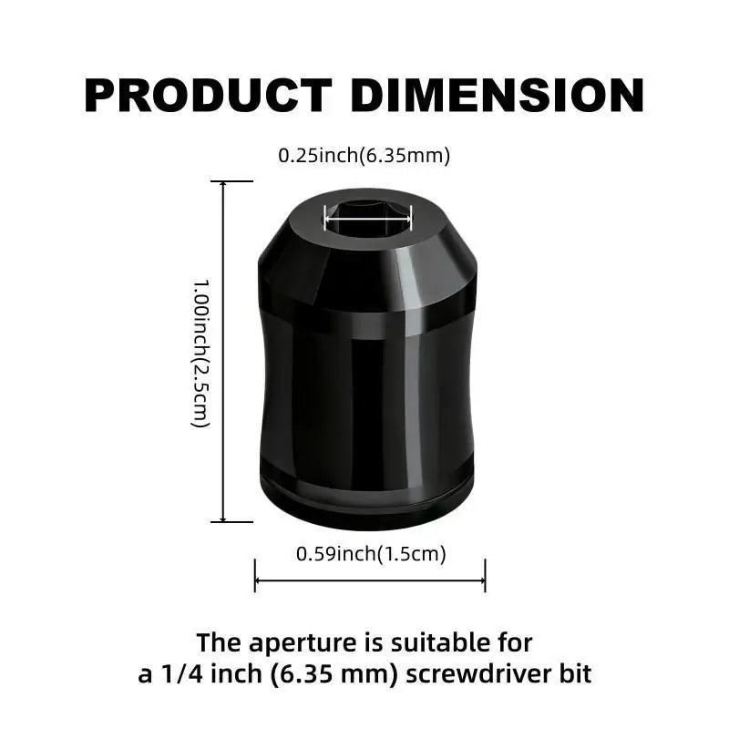 Portable Magnetizer Demagnetizer for Screwdriver Bits | No Battery Magnetizer Demagnetizer Tool Richie's A1