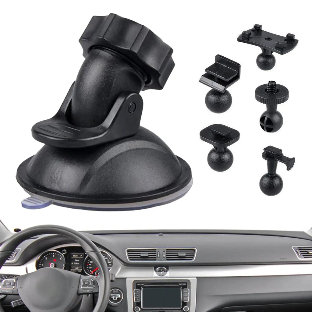 Dash Cam Suction Mount 360° Quick Release & 5 Adapters Dash Cam Mount Richie's Default Title