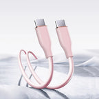 65W Fast Charging USB-C Cable 1.2m Liquid Silicone Type-C USB-C Charging Cable Richie's