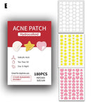 40pcs Star-Shaped Hydrocolloid Pimple Patches – Colorful Cover Pimple Patches Richie's 180pcs