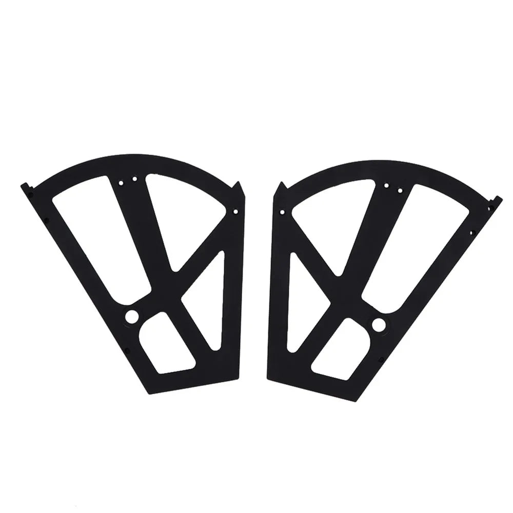 ABS Shoe Cabinet Hinges Pair | Shoe Rack Shelf Holder Shoe Cabinet Hinge Richie's Black