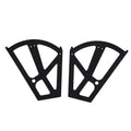 ABS Shoe Cabinet Hinges Pair | Shoe Rack Shelf Holder Shoe Cabinet Hinge Richie's Black