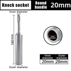 Rotary Hammer Drill Bit Driver 8–20mm Hardened Steel Stake Rod Hammer Drill Bit Driver Richie's 20mm