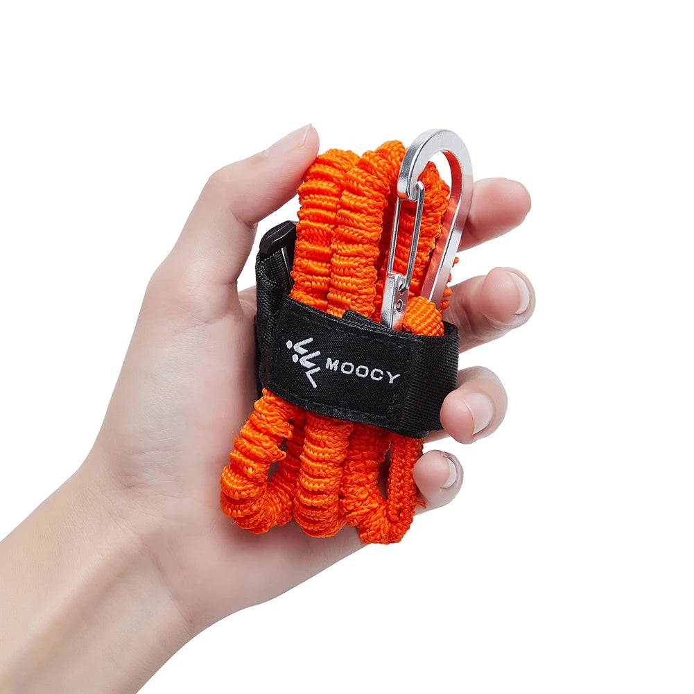 Elastic Kayak Paddle Leash – Coiled Nylon Safety Lanyard Kayak Paddle Leash Richie's