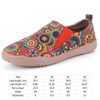 Women's Canvas Slip-On Loafers – Ethnic Anti-Slip Flat Shoes Canvas Slip-On Loafers Richie's