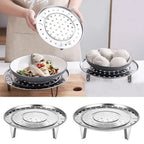 Stainless Steel Steaming Rack with Feet – Multi-Size Kitchen Tray Steaming Rack Richie's