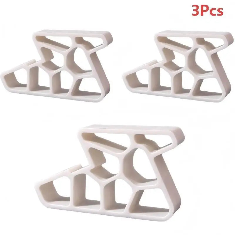 3-Pack Sliding Window Stopper Door Wedge Non-Slip Track Lock Window Door Stopper Richie's White 3Pcs
