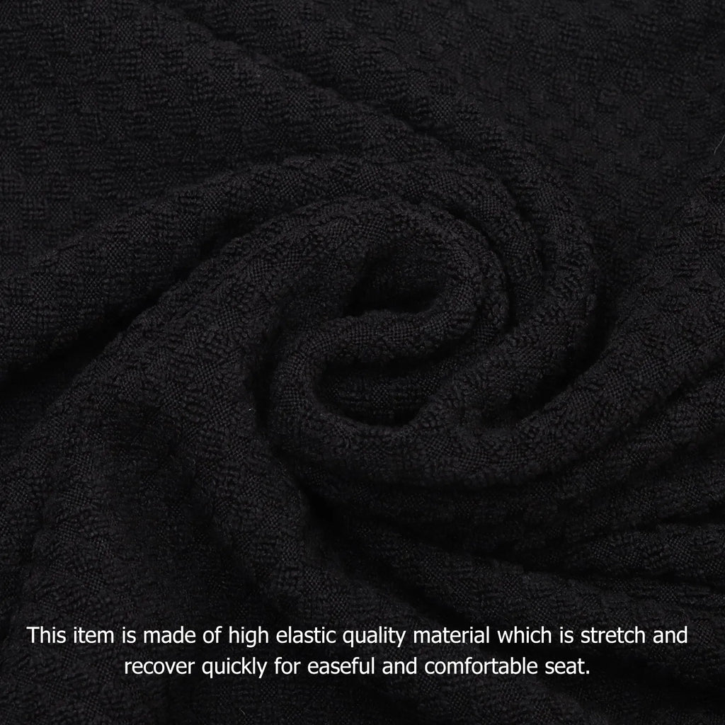 Elastic Office Chair Slipcover Size M Black – Stretch Fit Chair Slipcover Richie's