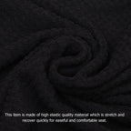 Elastic Office Chair Slipcover Size M Black – Stretch Fit Chair Slipcover Richie's